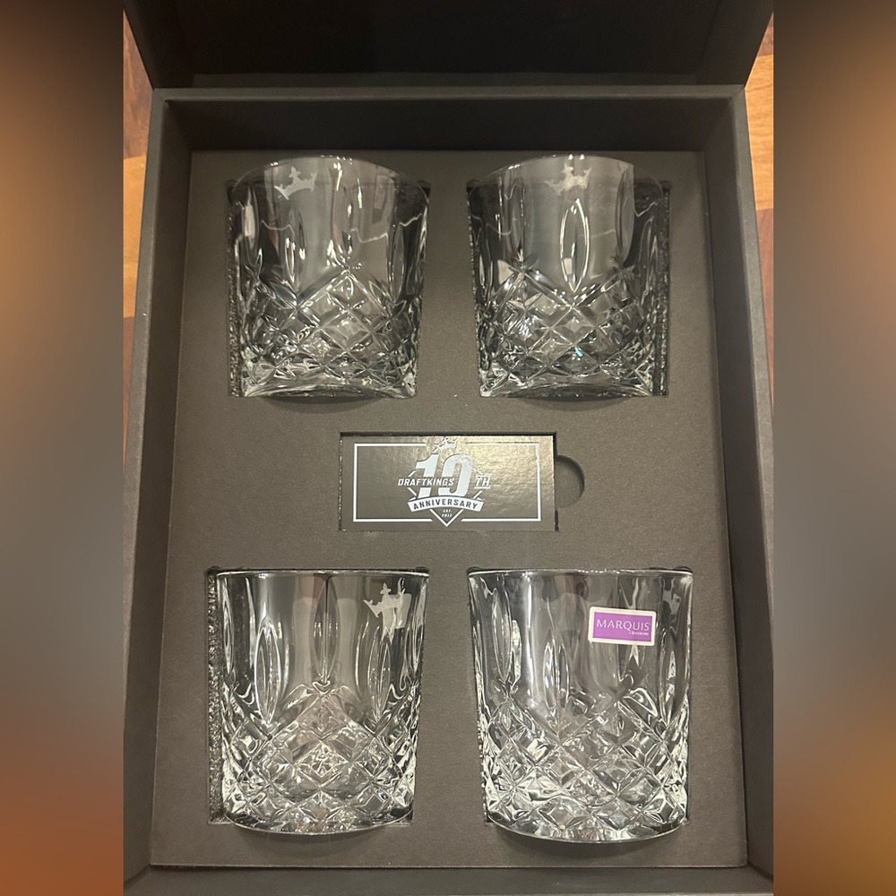 Marquis By Waterford - Crystal Whiskey Glass Set - Clear